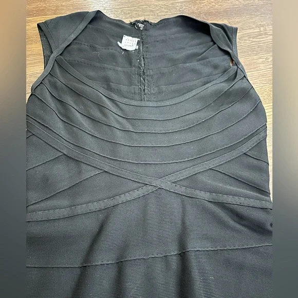 Herve Leger Icon Bandage Mini Dress - Picture 6 of 9